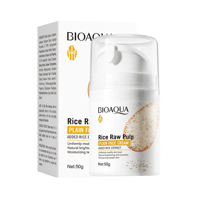 Plain Face Cream Arroz BIOAQUA