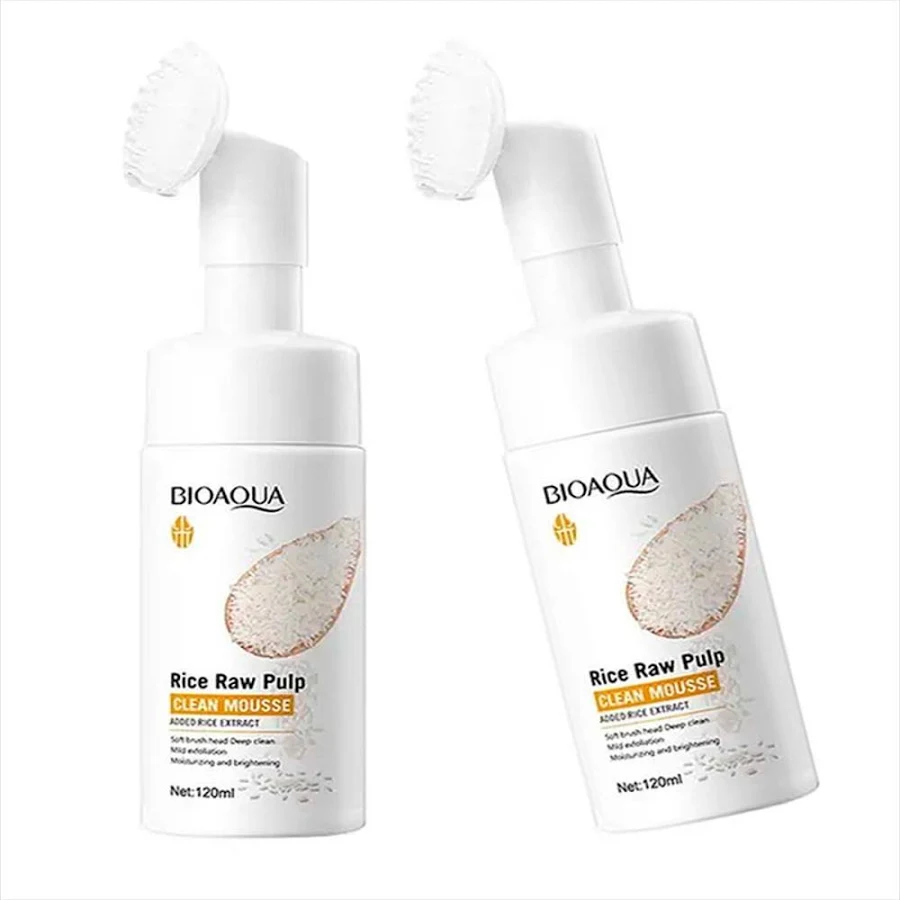 [P-203] Jabón facial de Arroz con cepillo en goma